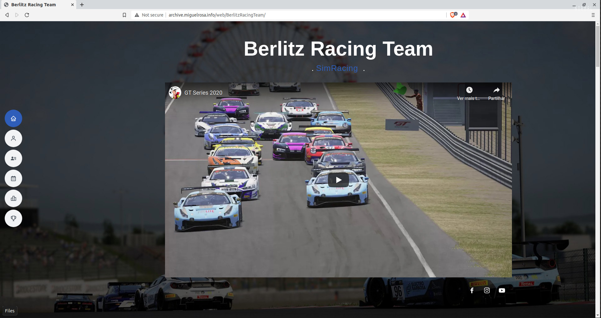 Berlitz Racing Team website